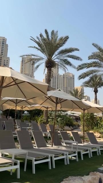 Hilton Dubai The Walk и Hilton Jumeirah пляж