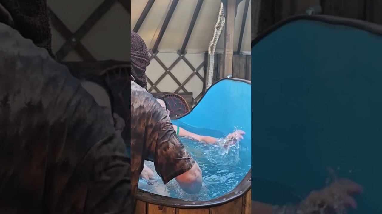 КУПЕЛЬ В ЮРТЕ