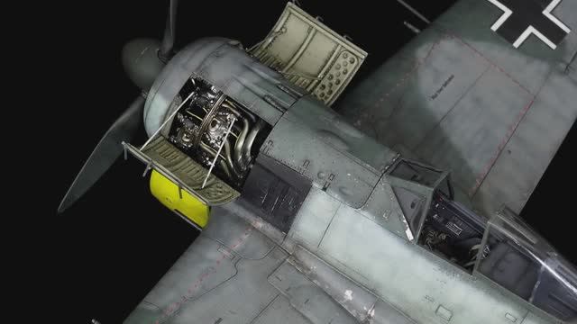 FW-190 A-3 Eduard Full Build