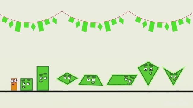 Numberblocks на русском l Сезон 6 Серия 6. Весёлая геометрия l Соединяющиеся кубики Намберблокс