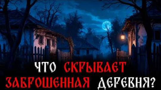 ЧТО СКРЫВАЮТ ЗАБРОШЕННЫЕ ДОМА Страшная История На Ночь