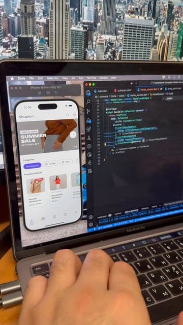 E-Commerce App UI in Flutter! 🧑💻📱