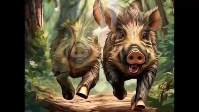 Как зайчонок хотел стать охотником