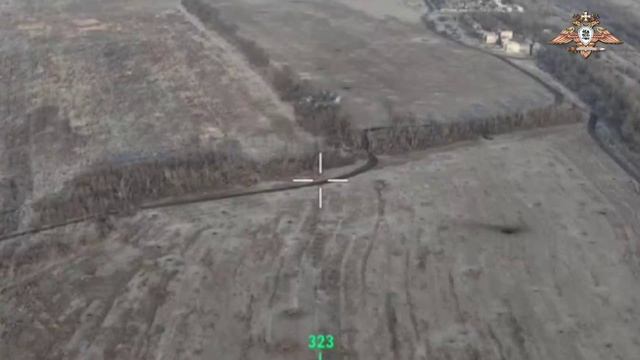 Расчет артиллерийского орудия Д-30 132 бригады 51 гвардейской общевойсковой армии ВС РФ уничтожи...