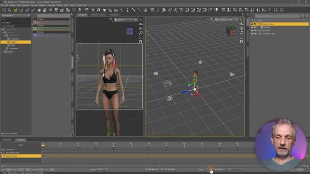 Make your own Turntable Animations in Daz Studio