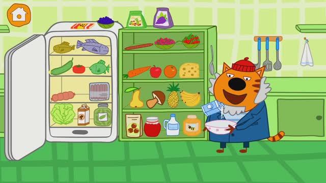 Три кота (Мультики для детей) Три кота мультфильм / Три Кота Кулинарное Шоу Выбери, чья каша вкуснее
