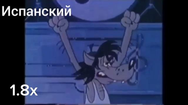 Ну заяц ну погоди на разных скоростях от 1.0x до 4.0x