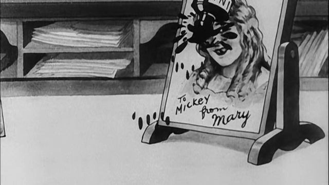Черно-белый Микки Маус 29.The.Wayward.Canary.1932