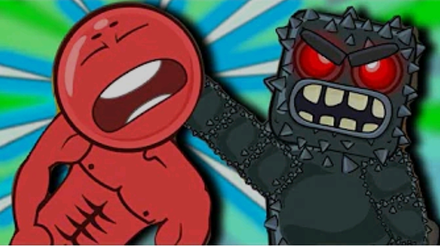 КРАСНЫЙ ШАРИК, Драка шарика Качка и квадрата