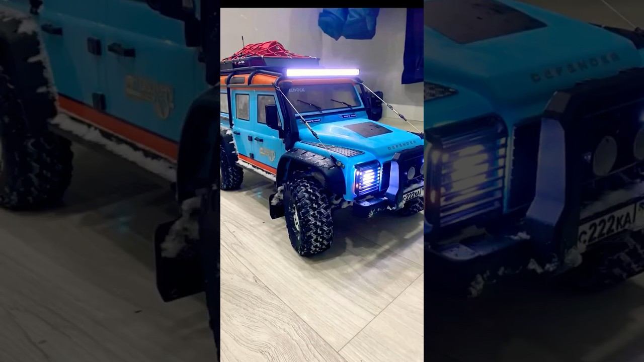 Новогоднее путешествие #mjx #h8h и #axial #scx10ii