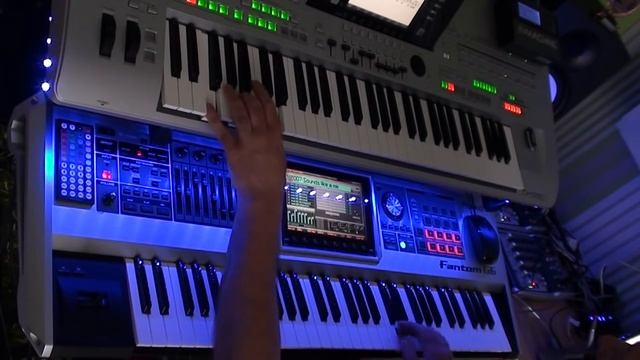 Alphaville Sounds like a melody / Yamaha Tyros 3 / Roland G6
