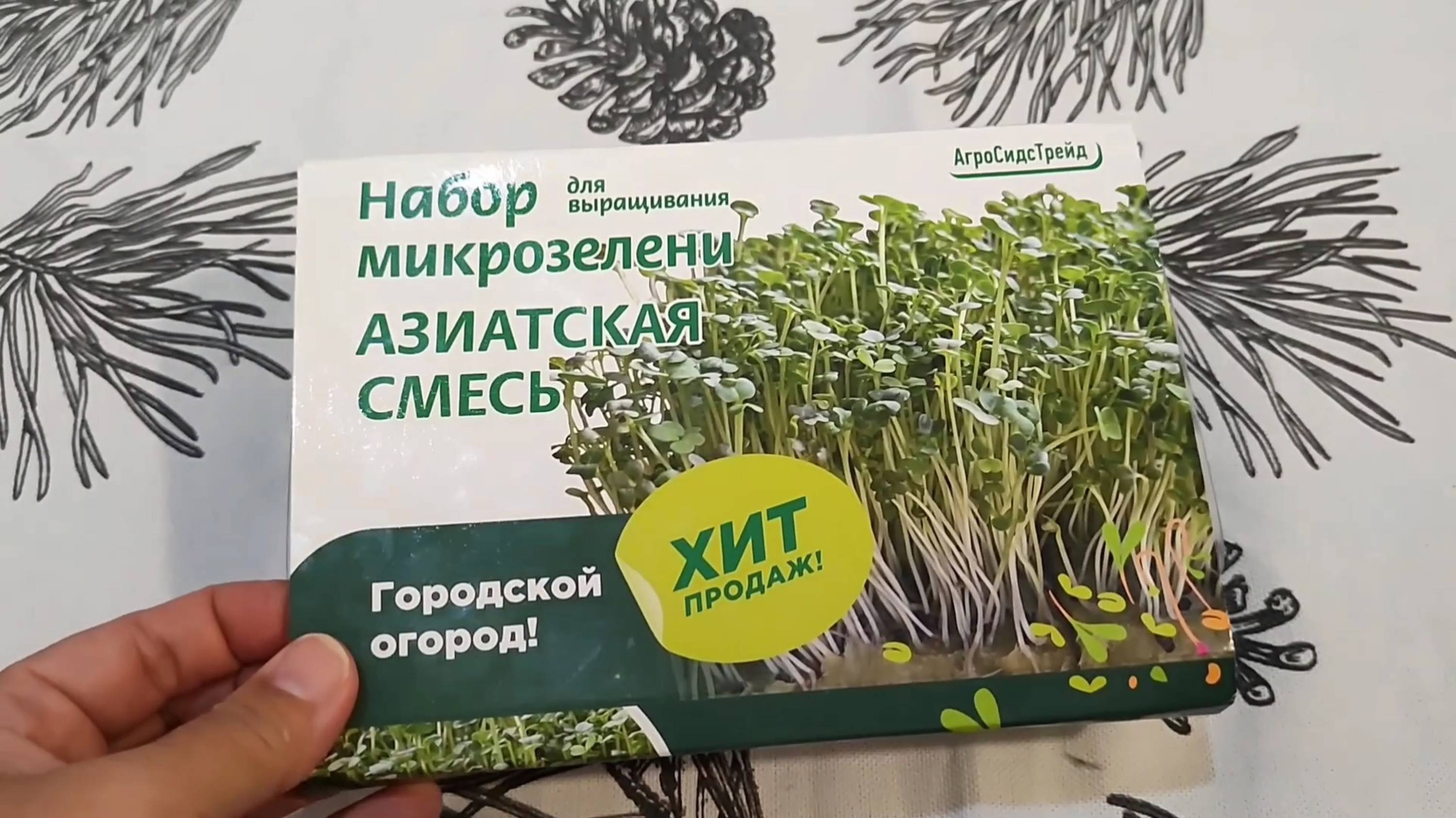 🌿Как я вырастила микрозелень на салат из Фикс Прайс.
