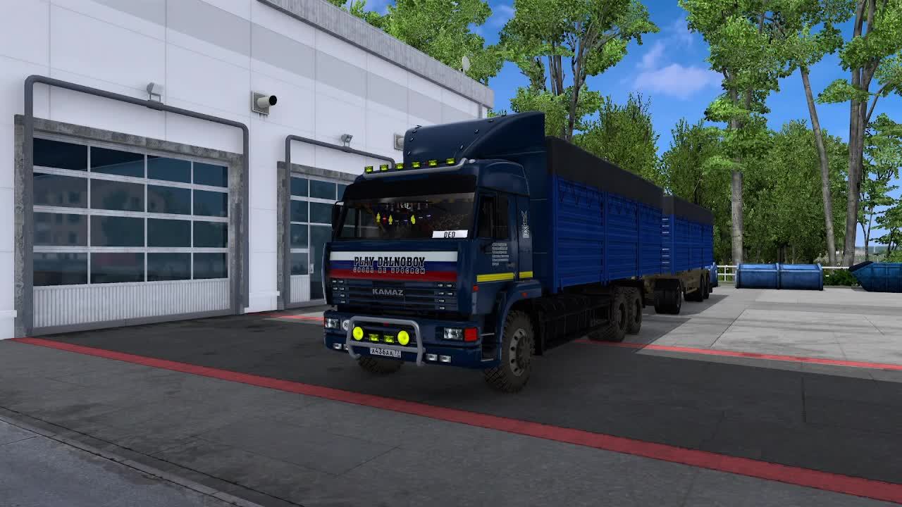 #ETS2#НА ЮГЕ ,КАМАЗ ЗЕРНОВОЗ!!!!!