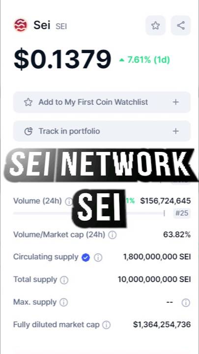 Что я думаю про токен Sei Network (#SEI) #криптовалюта #seinetwork #crypto #altcoin