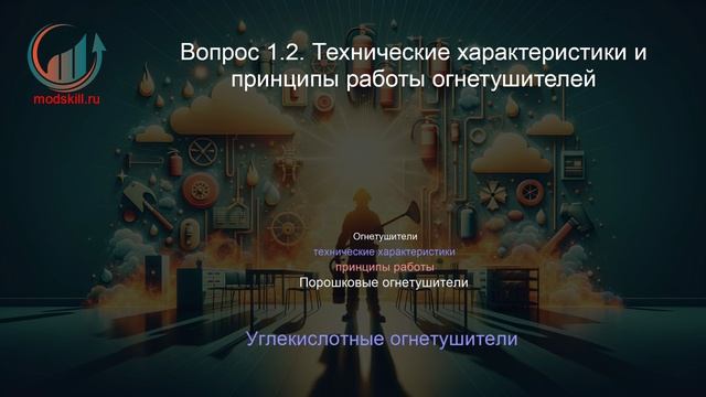 Специалист по противопожарной профилактике. Лекция. Профессиональная переподготовка для всех!