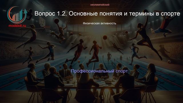 Менеджмент в спорте. Профпереподготовка. Лекция. Профессиональная переподготовка для всех!