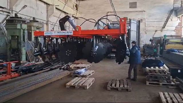 Борона дисковая - дискатор 3х4