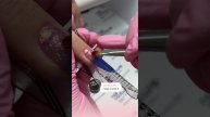 Стильный дизайн для нарощенных ногтей