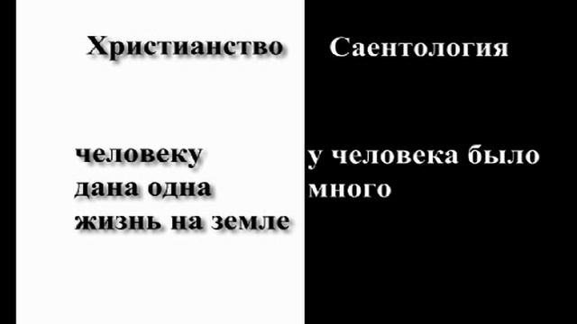 архив - мысли вслух - "отклонение от истины - саентология!" - 2 ч..