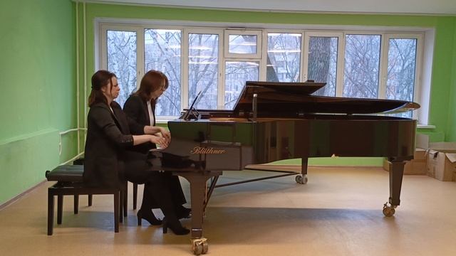 К. Дебюсси "В лодке" из "Маленькой сюиты"