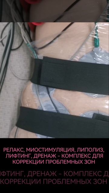 РЕЛАКС, МИОСТИМУЛЯЦИЯ, ЛИПОЛИЗ, ЛИФТИНГ, ДРЕНАЖ - КОМПЛЕКС ДЛЯ КОРРЕКЦИИ ПРОБЛЕМНЫХ ЗОН