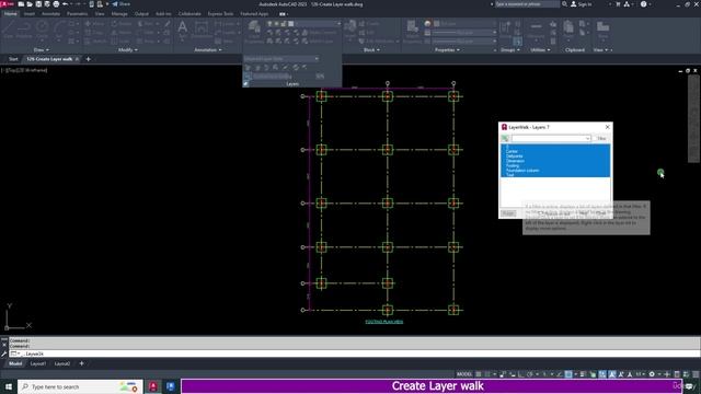 5. Create Layer walk
