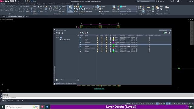 7. Layer Delete (Laydel)
