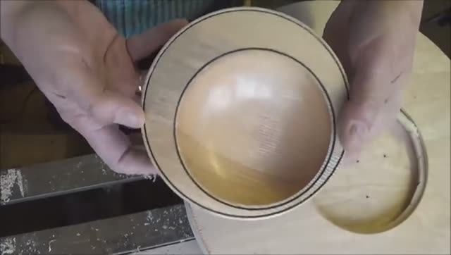 Точение чаш со смещением на токарном станке по дереву Токарные работы по дереву для начинающих №114