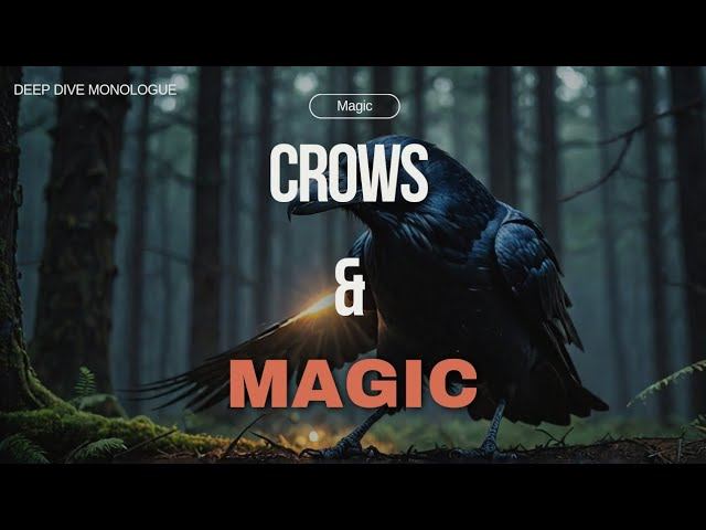 Why Crows Appear in Your Life | The Mystical Connection | Crow Magic Unveiled