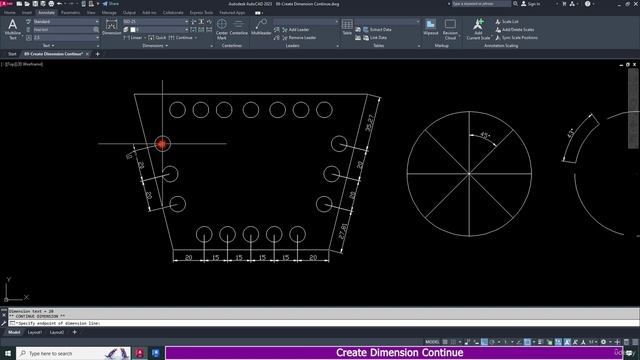 9. Create Dimension Continue