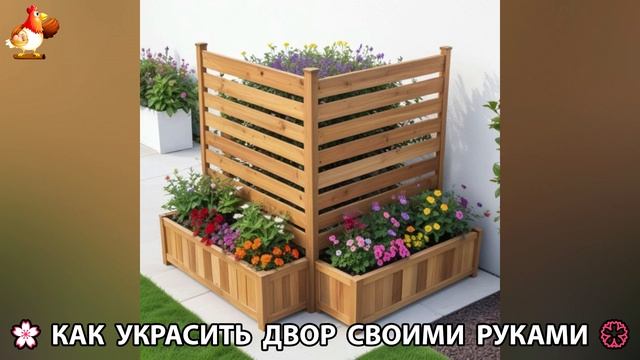 Как украсить двор дома фото идеи (101) 🏡 для дачи и сада своими руками 🌷🪻🌺💮