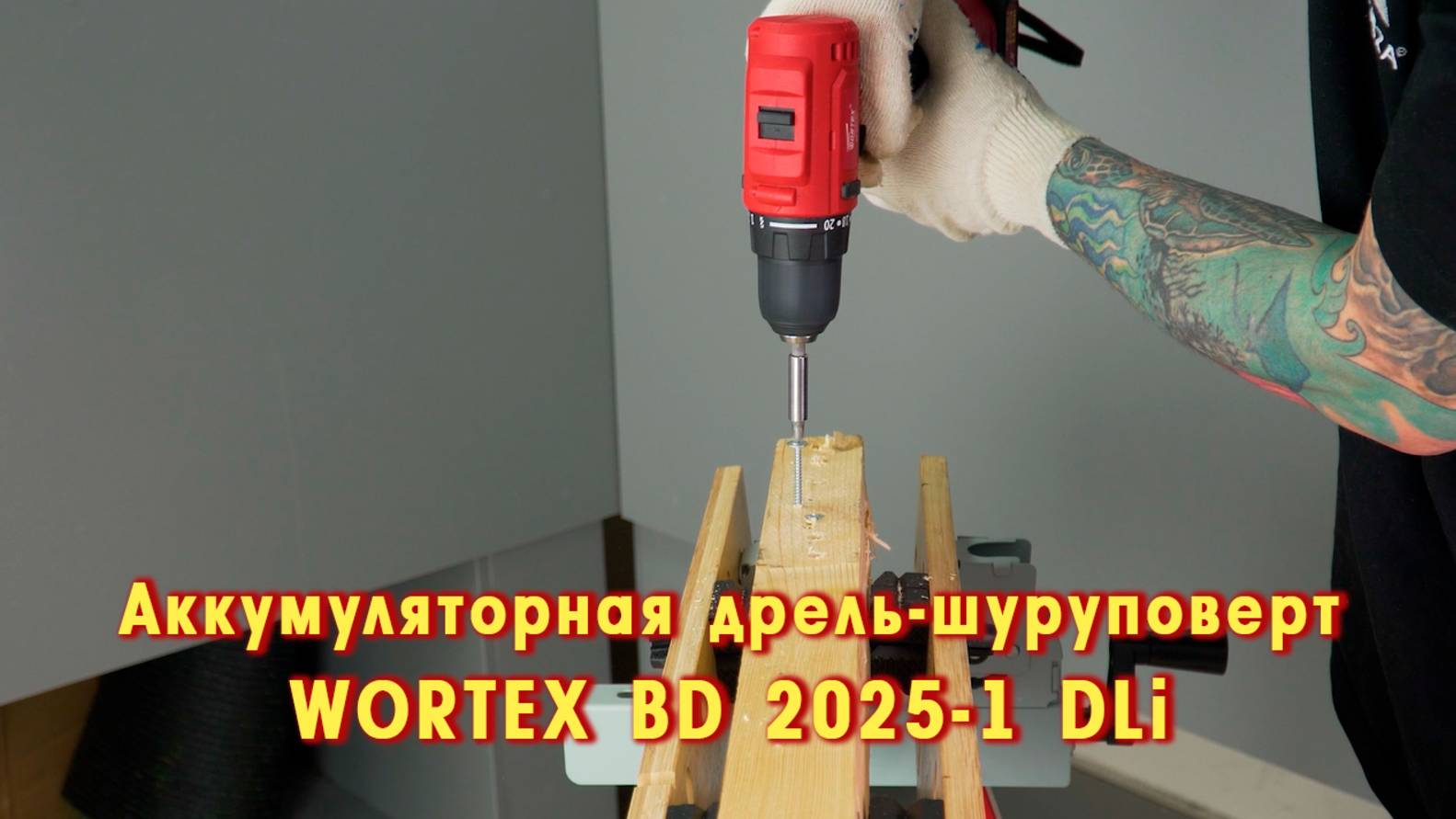 WORTEX BD 2025-1 DLi Аккумуляторная дрель-шуруповерт