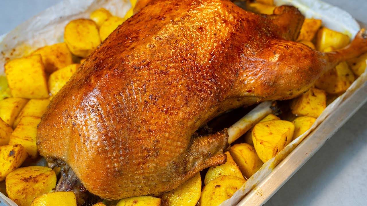 Запеченный ГУСЬ, который станет звездой вашего стола! Рецепт запеченного гуся