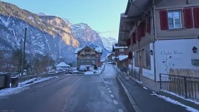ШВЕЙЦАРИЯ, самая красивая деревня в мире? Поездка в Лаутербруннен!...