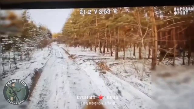 Харьковское направление. Поражение двух американских БТР M1117. Работает FPV-расчёт группы Антаг...