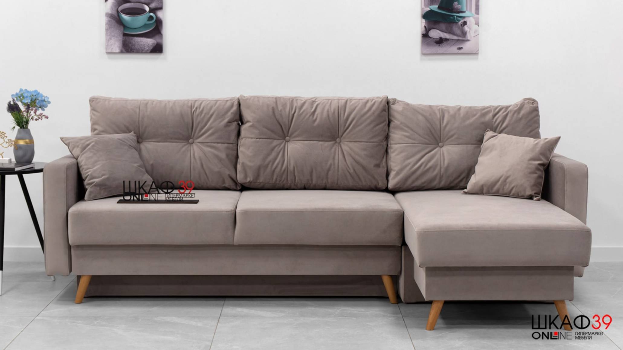 Ричмонд диван угловой Remy 25.ШКАФ39