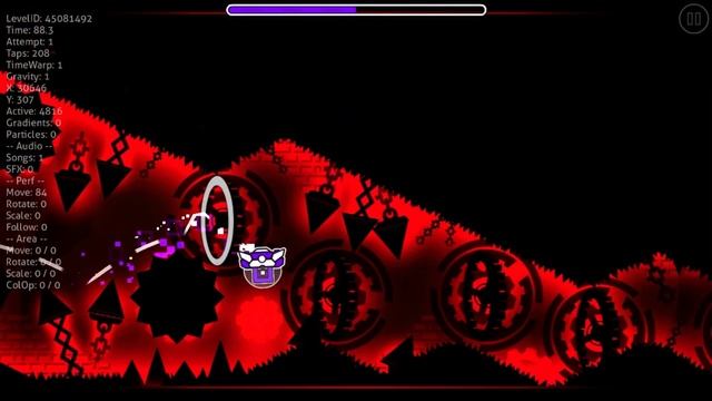 Bloodlust noclip|Geometry dash|