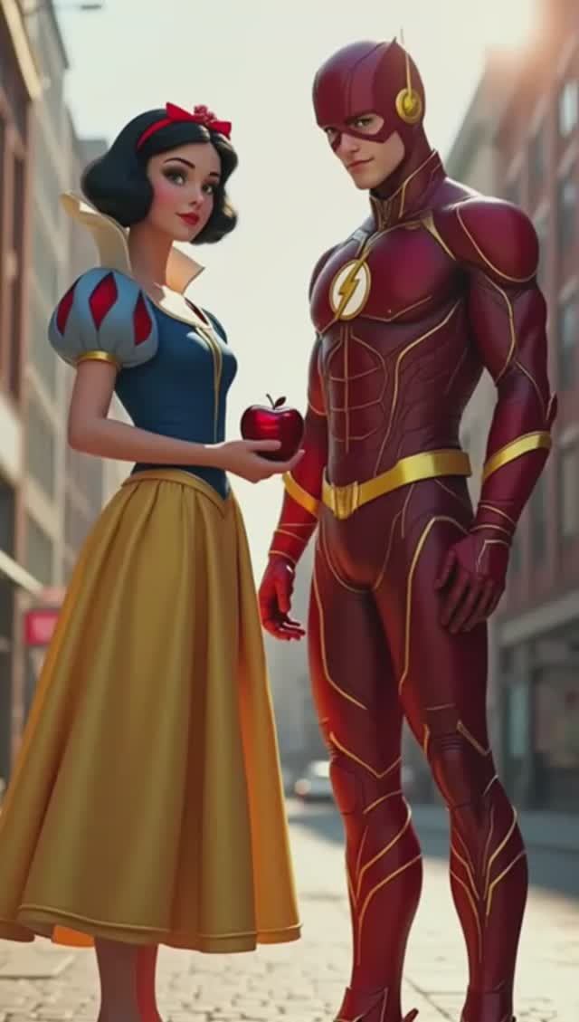 DISNEY ft. JUSTICE LEAGUE - InovaFusion Ai #disney #frozen #hybrid #fusion #justiceleague