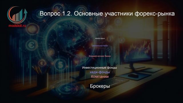 Специалист по форекс-брокериджу. Лекция. Профессиональная переподготовка для всех!