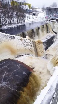 Заброшенная ГЭС в посёлке Рощино, Ленобласть