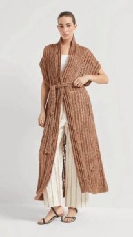 Обзор вязанных изделий весна-лето 2025