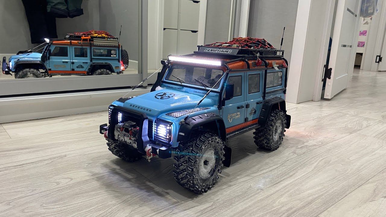 Распаковка INJORA, NECA и металлического хайджека для MJX H8H