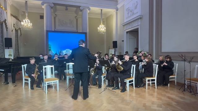 Е. М. Дрейзин Берёзка вальс. Духовой оркестр СПб ГДТЮ