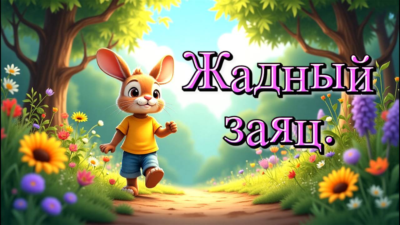 ИСТОРИЯ ПРО ЖАДНОГО  ЗАЙЦА