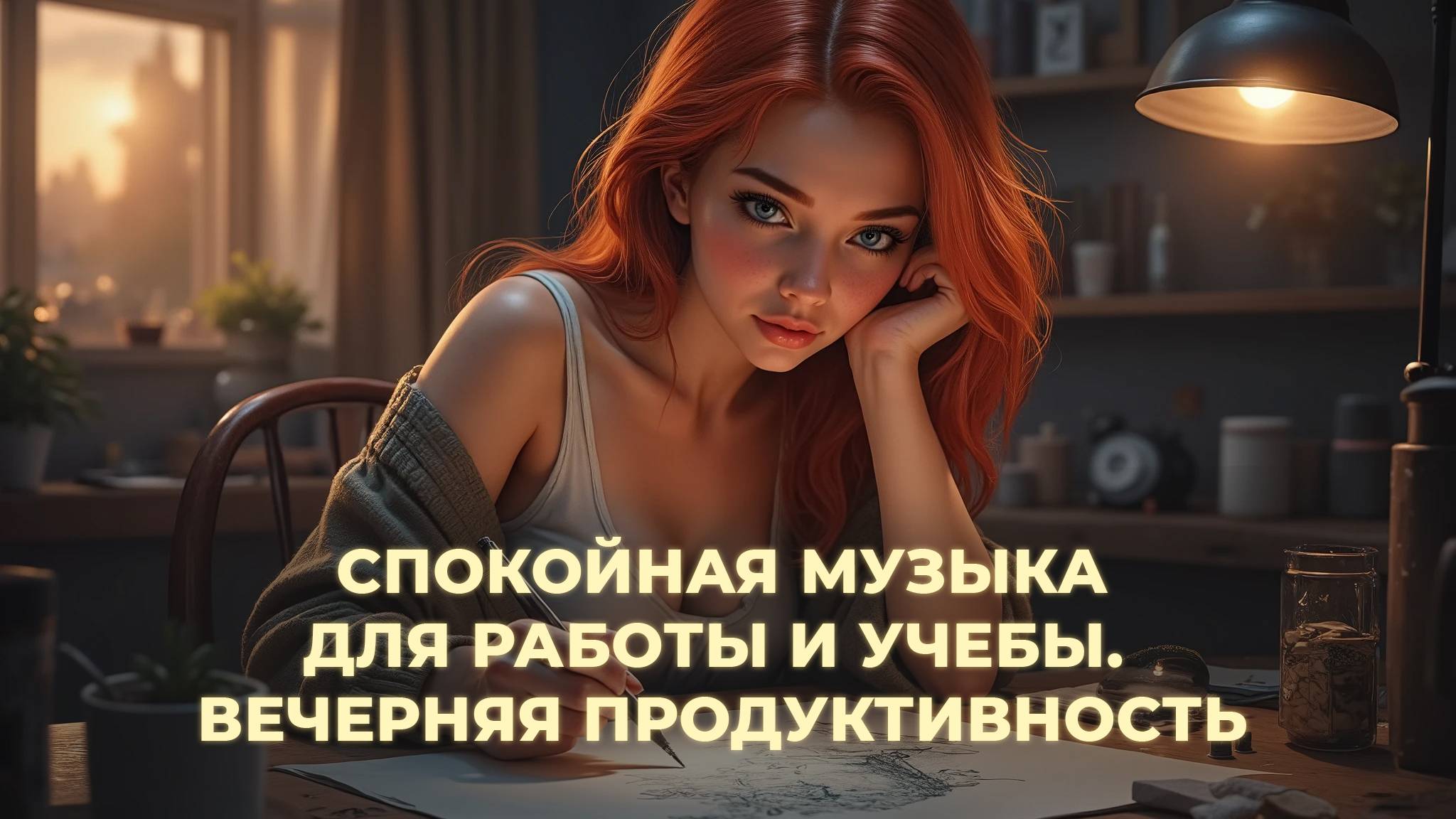 Lo-Fi | Спокойная музыка для работы и учебы. Вечерняя продуктивность