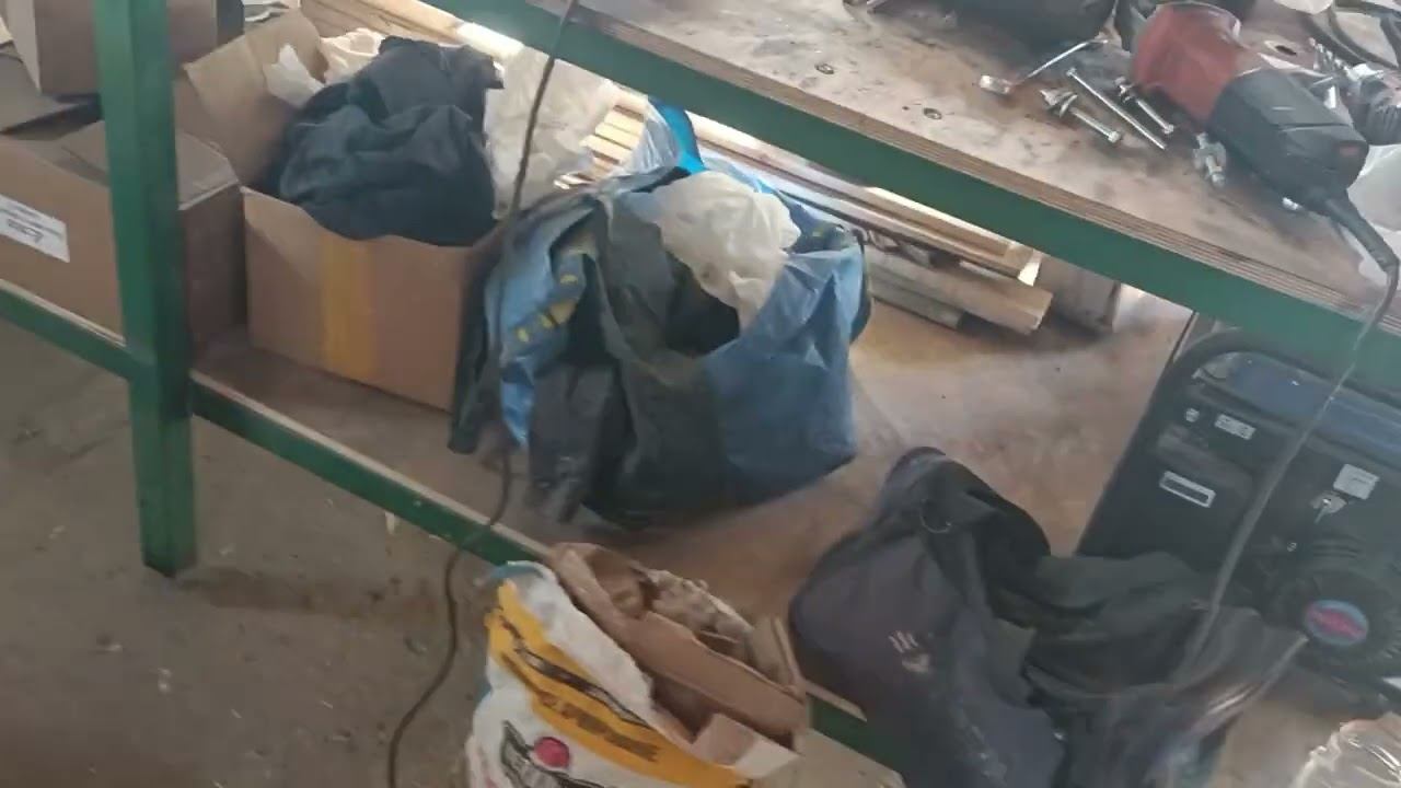 Стол плиточника + Стол маляра + стелаж. 3 в 1. Серия вторая.