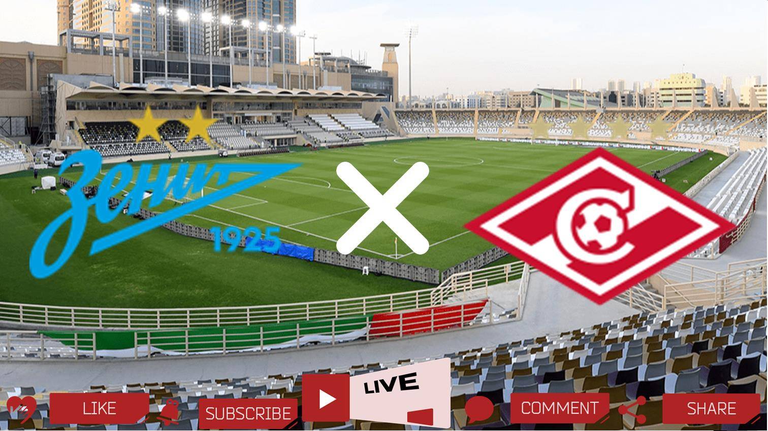 Зенит - Спартак прямая трансляция