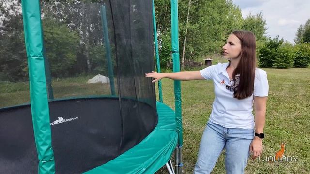 Обзор батута Wallaby Jampy 10 FT