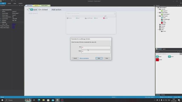 GM_Construct#Сохранение с LocalStorage в конструкт 2-3 № Часть 2