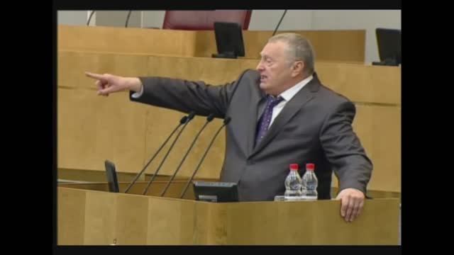 Жириновский в Госдуме 14.09.2012